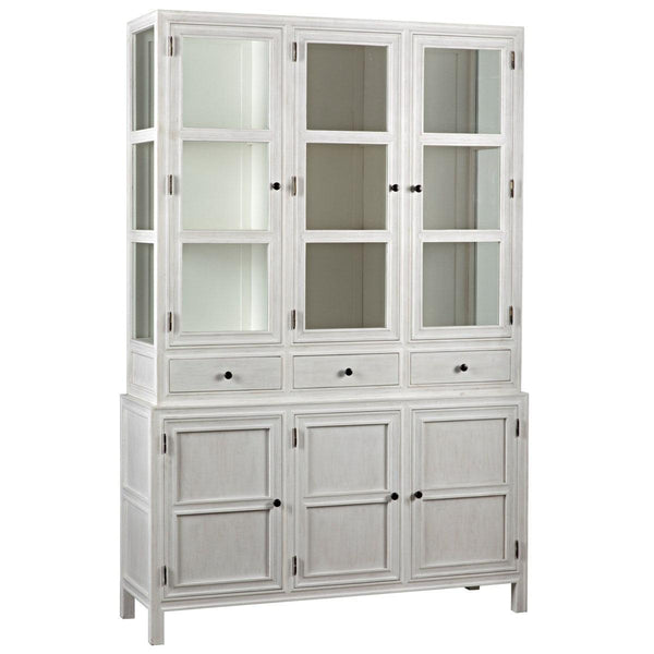 Noir Colonial Hutch White-Noir Furniture-Blue Hand Home