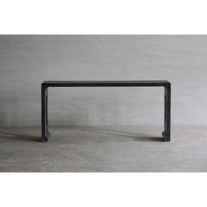 Reclaimed Elm Ming Console-Organic Restoration-Blue Hand Home