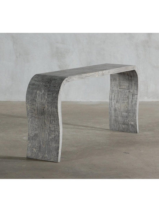 Reclaimed Elm Music Console