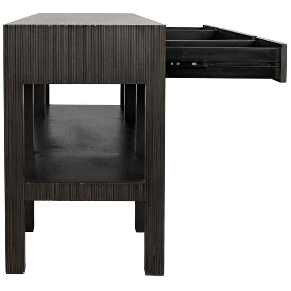 Noir Furniture Conrad Console, Pale-Noir Furniture-Blue Hand Home