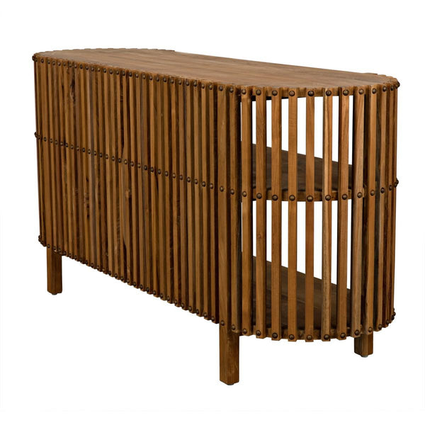 Noir Furniture Consuela Console, Teak-Noir Furniture-Blue Hand Home