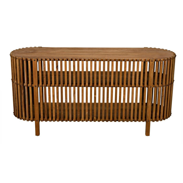Noir Furniture Consuela Console, Teak-Noir Furniture-Blue Hand Home