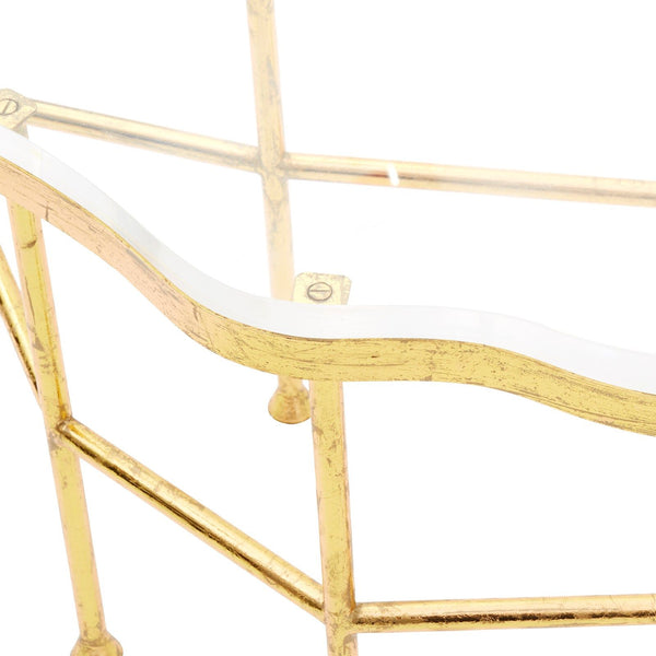 Villa & House - Cristal Coffee Table, Gold-Bungalow 5-Blue Hand Home