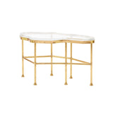 Villa & House - Cristal Coffee Table, Gold-Bungalow 5-Blue Hand Home