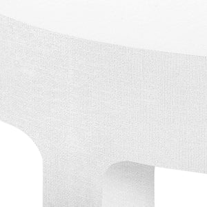 Villa & House - Dakota Round Coffee Table In White-Bungalow 5-Blue Hand Home
