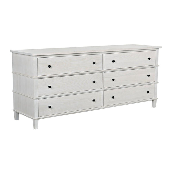 Dennis 6 Drawer dresser, Oak-CFC Furniture-Blue Hand Home