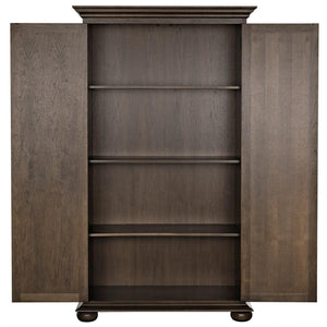 Diamond Armoire, Walnut-CFC Furniture-Blue Hand Home