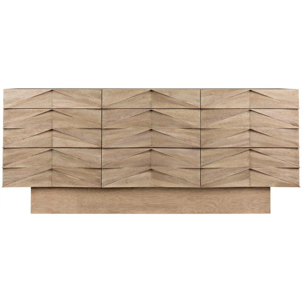 Noir Furniture Drake Sideboard, Washed Walnut-Noir Furniture-Blue Hand Home