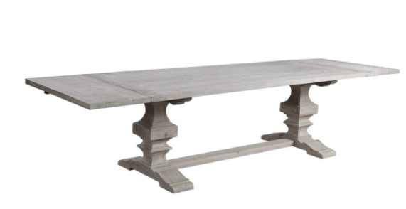 Bal Extension Dining Table White-The Uttermost Co.-Blue Hand Home