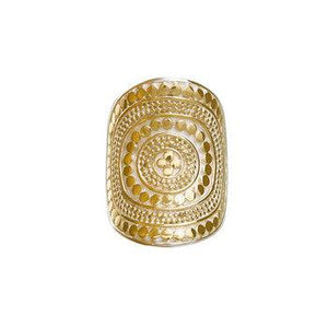 Anna Beck Beaded Saddle Ring - Gold-Anna Beck Jewelry-Blue Hand Home