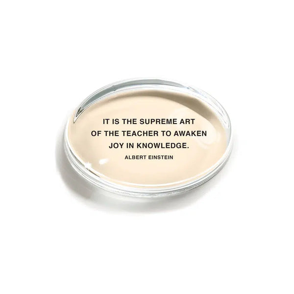 Crystal Oval Paperweight-Ben's Garden-Blue Hand Home