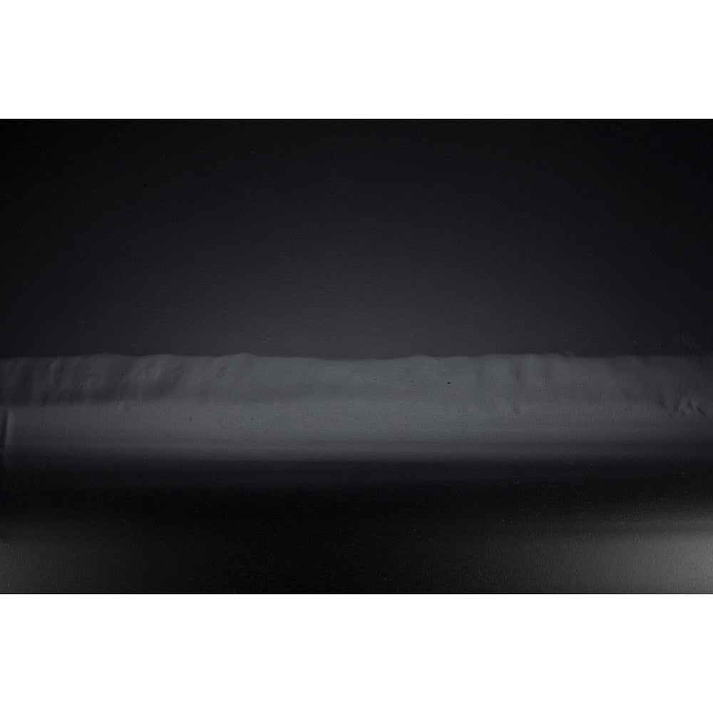 Noir Furniture Eclipse Round Side Table, Black Metal-Noir Furniture-Blue Hand Home