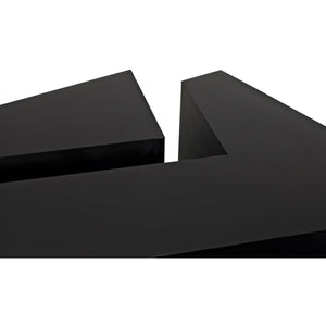 Noir Furniture Element Coffee Table, Black Metal-Noir Furniture-Blue Hand Home