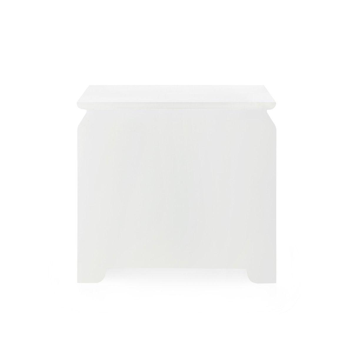 Villa & House - ELINA 3-DRAWER SIDE TABLE, WHITE-Bungalow 5-Blue Hand Home