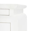 Villa & House - ELINA 3-DRAWER SIDE TABLE, WHITE-Bungalow 5-Blue Hand Home