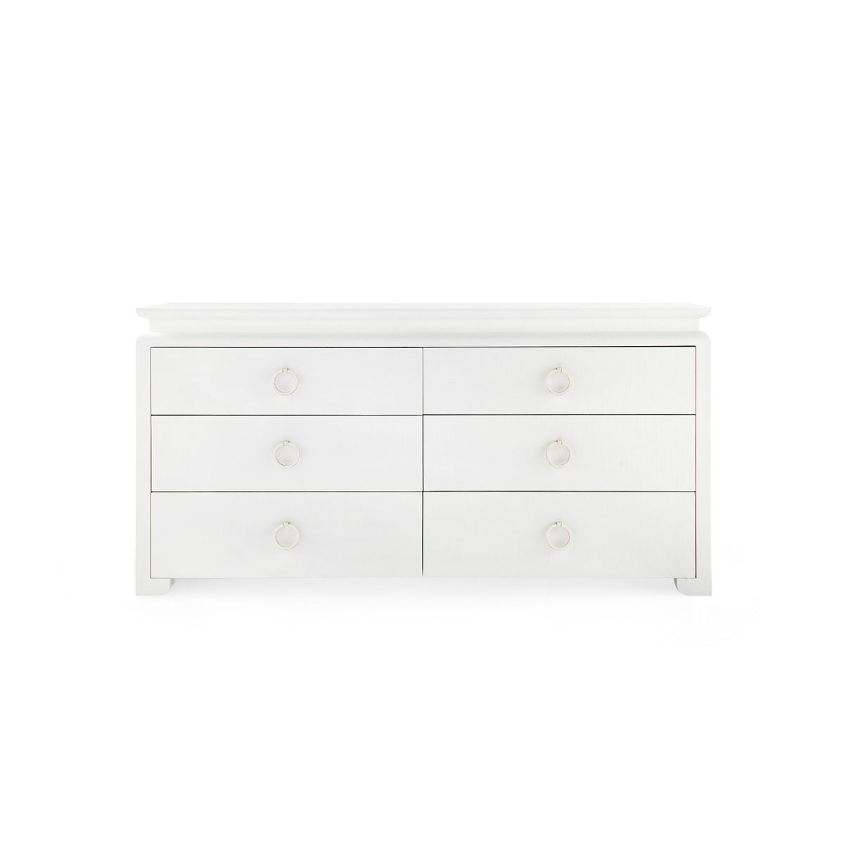Villa & House - Elina Extra Large 6-drawer, White-Bungalow 5-Blue Hand Home