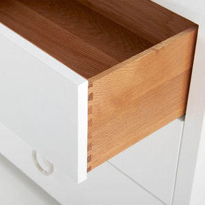 Villa & House - Elina Extra Large 6-drawer, White-Bungalow 5-Blue Hand Home