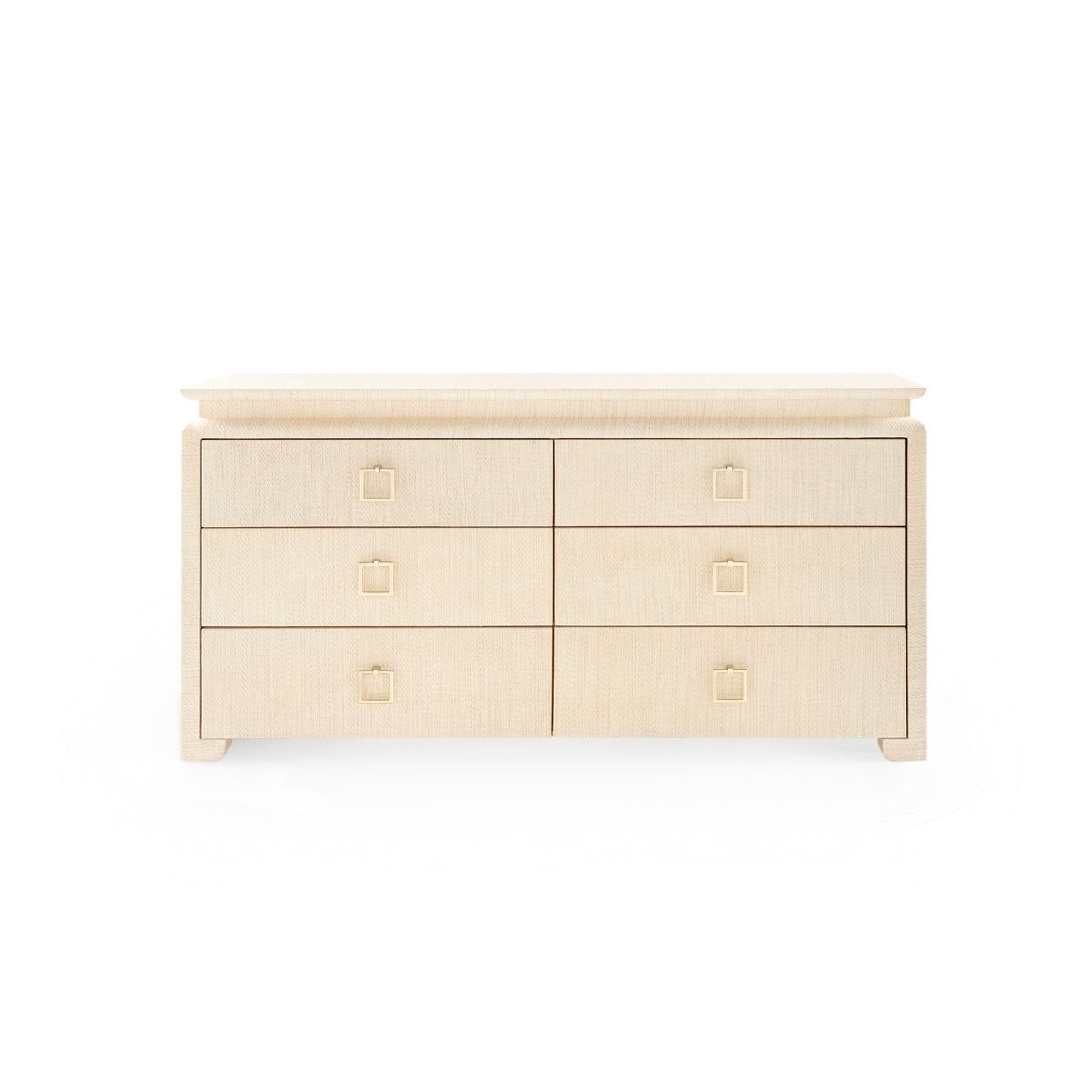 Villa &amp; House - Elina Extra Large 6-drawer, Natural-Bungalow 5-Blue Hand Home