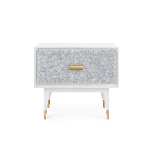 Villa & House - Elisa 1-drawer Side Table, Gray-Bungalow 5-Blue Hand Home