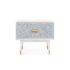 Villa & House - Elisa 1-drawer Side Table, Gray-Bungalow 5-Blue Hand Home