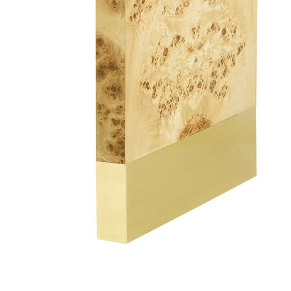 Villa & House - Emil Console, Burl-Bungalow 5-Blue Hand Home