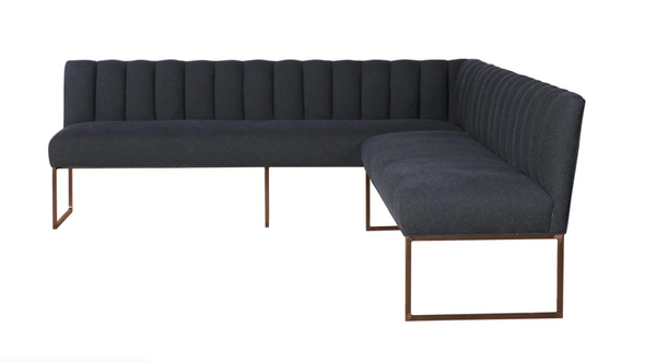 Cisco Brothers Enzo Banquette-Cisco Brothers-Blue Hand Home