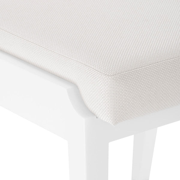 Villa & House - Ernest Side Chair, White-Bungalow 5-Blue Hand Home