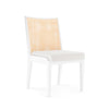 Villa & House - Ernest Side Chair, White-Bungalow 5-Blue Hand Home