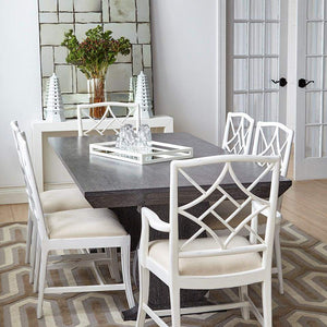 Villa & House - Evelyn Armchair In White-Bungalow 5-Blue Hand Home