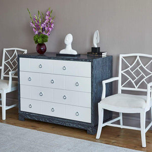 Villa & House - Evelyn Armchair In White-Bungalow 5-Blue Hand Home