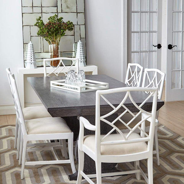 Villa & House - Evelyn Armchair In White-Bungalow 5-Blue Hand Home