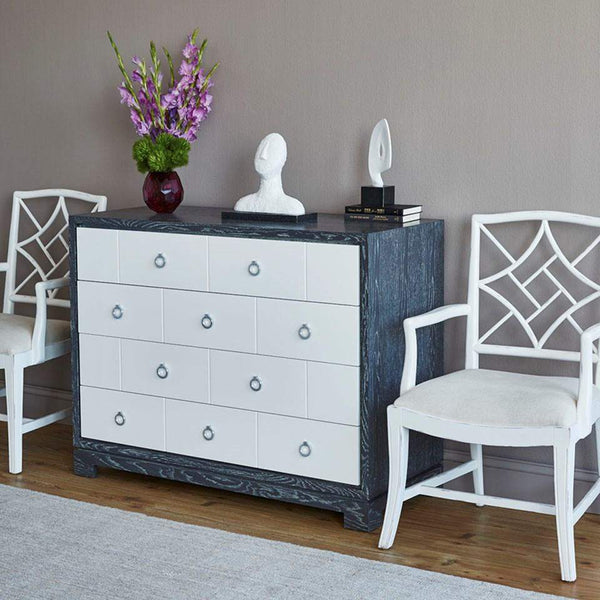 Villa & House - Evelyn Armchair In White-Bungalow 5-Blue Hand Home