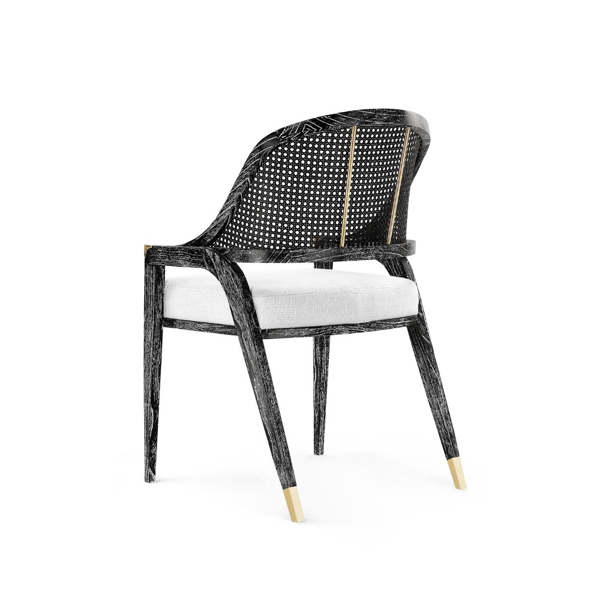 Villa & House - Edward Chair, Black-Bungalow 5-Blue Hand Home