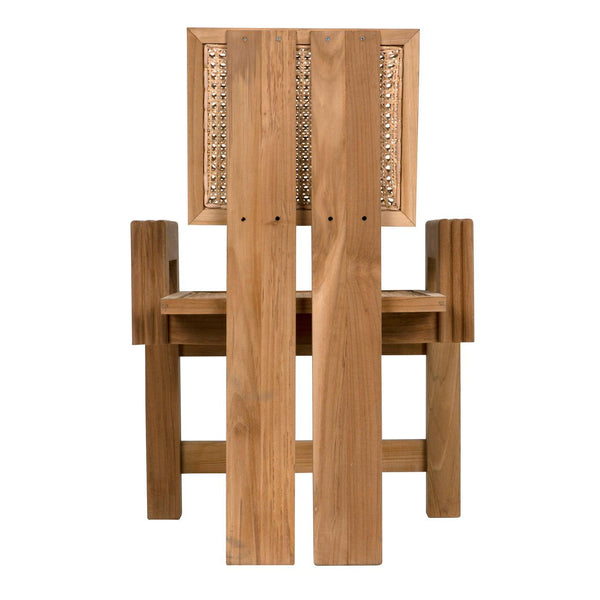 Fatima Chair, Teak-Noir Furniture-Blue Hand Home