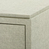 Villa & House - Fedor 2-Drawer Side Table, Moss Gray Tweed-Bungalow 5-Blue Hand Home