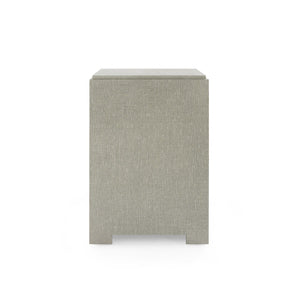 Villa & House - Fedor 2-Drawer Side Table, Moss Gray Tweed-Bungalow 5-Blue Hand Home