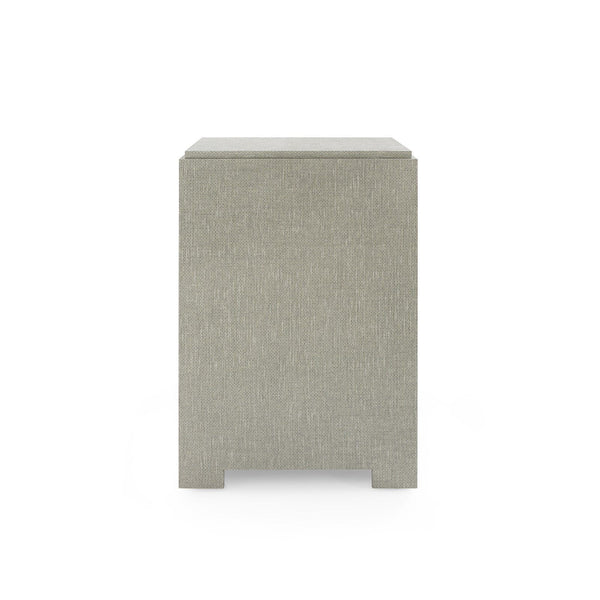 Villa & House - Fedor 2-Drawer Side Table, Moss Gray Tweed-Bungalow 5-Blue Hand Home