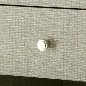 Villa & House - Fedor 2-Drawer Side Table, Moss Gray Tweed-Bungalow 5-Blue Hand Home