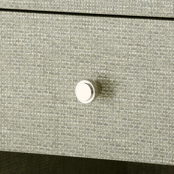 Villa & House - Fedor 2-Drawer Side Table, Moss Gray Tweed-Bungalow 5-Blue Hand Home