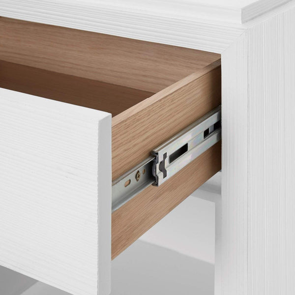 Villa & House - Fedor 2-Drawer Side Table In White-Bungalow 5-Blue Hand Home