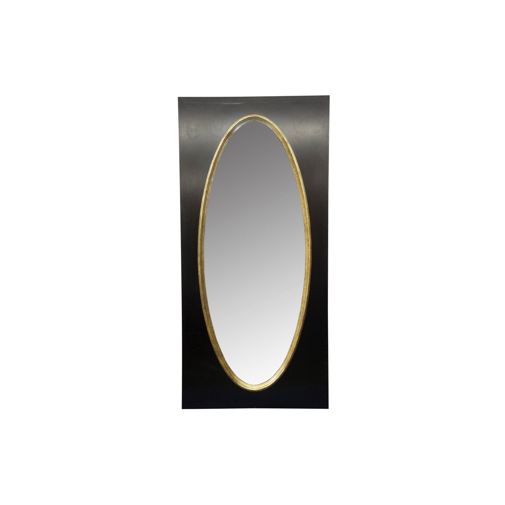 Golden Egg Mirror, Walnut-CFC Furniture-Blue Hand Home