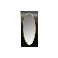 Golden Egg Mirror, Walnut-CFC Furniture-Blue Hand Home