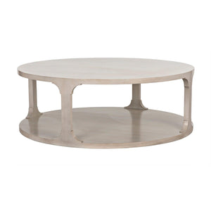 Gimso Round Coffee Table, Alder-Blue Hand Home