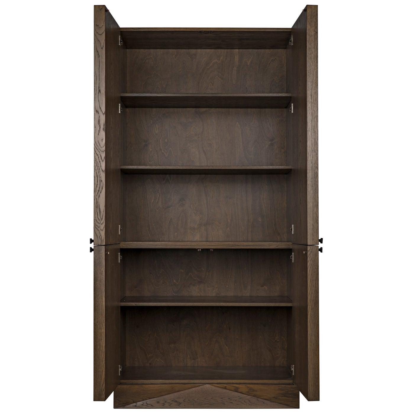 Daisy Armoire, Oak Veneer Plywood-CFC Furniture-Blue Hand Home