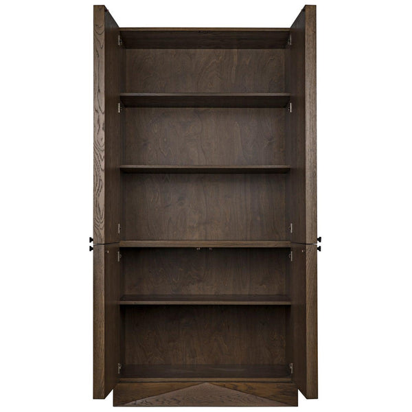 Daisy Armoire, Oak Veneer Plywood-CFC Furniture-Blue Hand Home