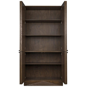Daisy Armoire, Oak Veneer Plywood-CFC Furniture-Blue Hand Home