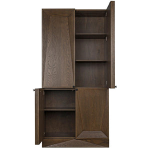 Daisy Armoire, Oak Veneer Plywood-CFC Furniture-Blue Hand Home