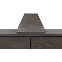 Pyramid Cabinet, Oak Solid/Oak Plywood Veneer-CFC Furniture-Blue Hand Home