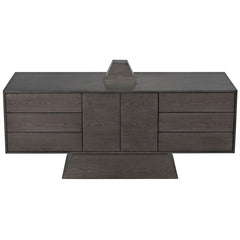 Pyramid Cabinet, Oak Solid/Oak Plywood Veneer-CFC Furniture-Blue Hand Home
