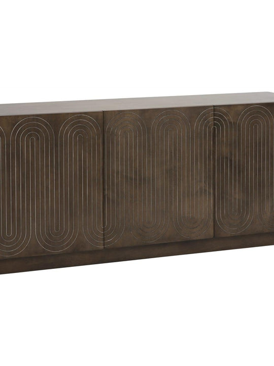 Ovals Sideboard, Baltic Birch Plywood